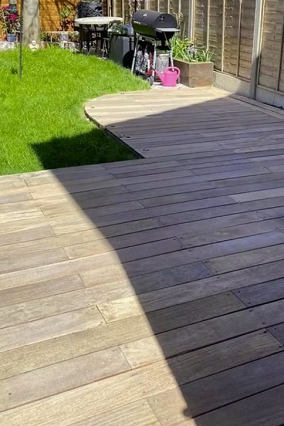 Decking cleaning case 01 before (Bristol)