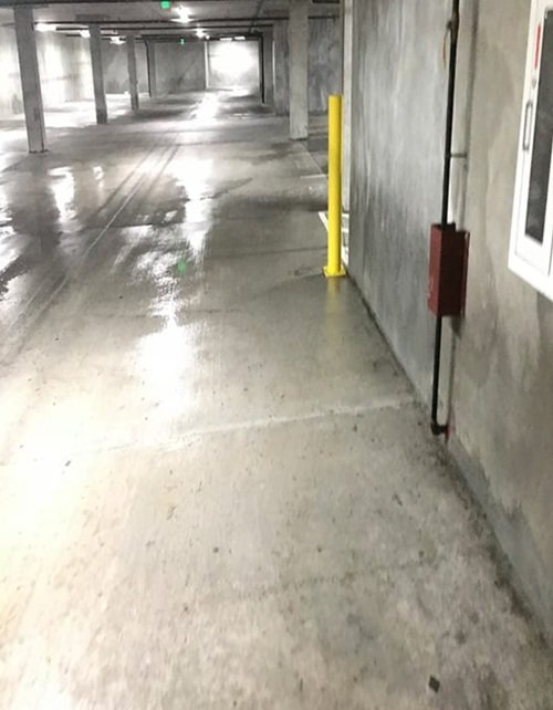 Car park cleaning job 02 after (Bristol)